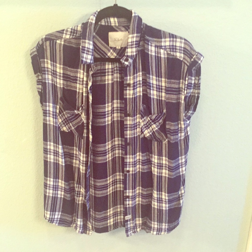 Rails Britt Button Down cobalt SZ Sm